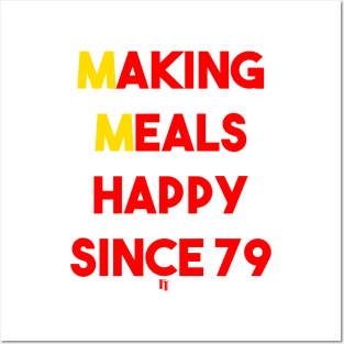 MEALS HAPPY Posters and Art